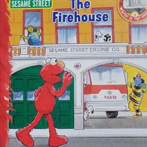 Sesame Street Elmo at the Firehouse - Red & Green